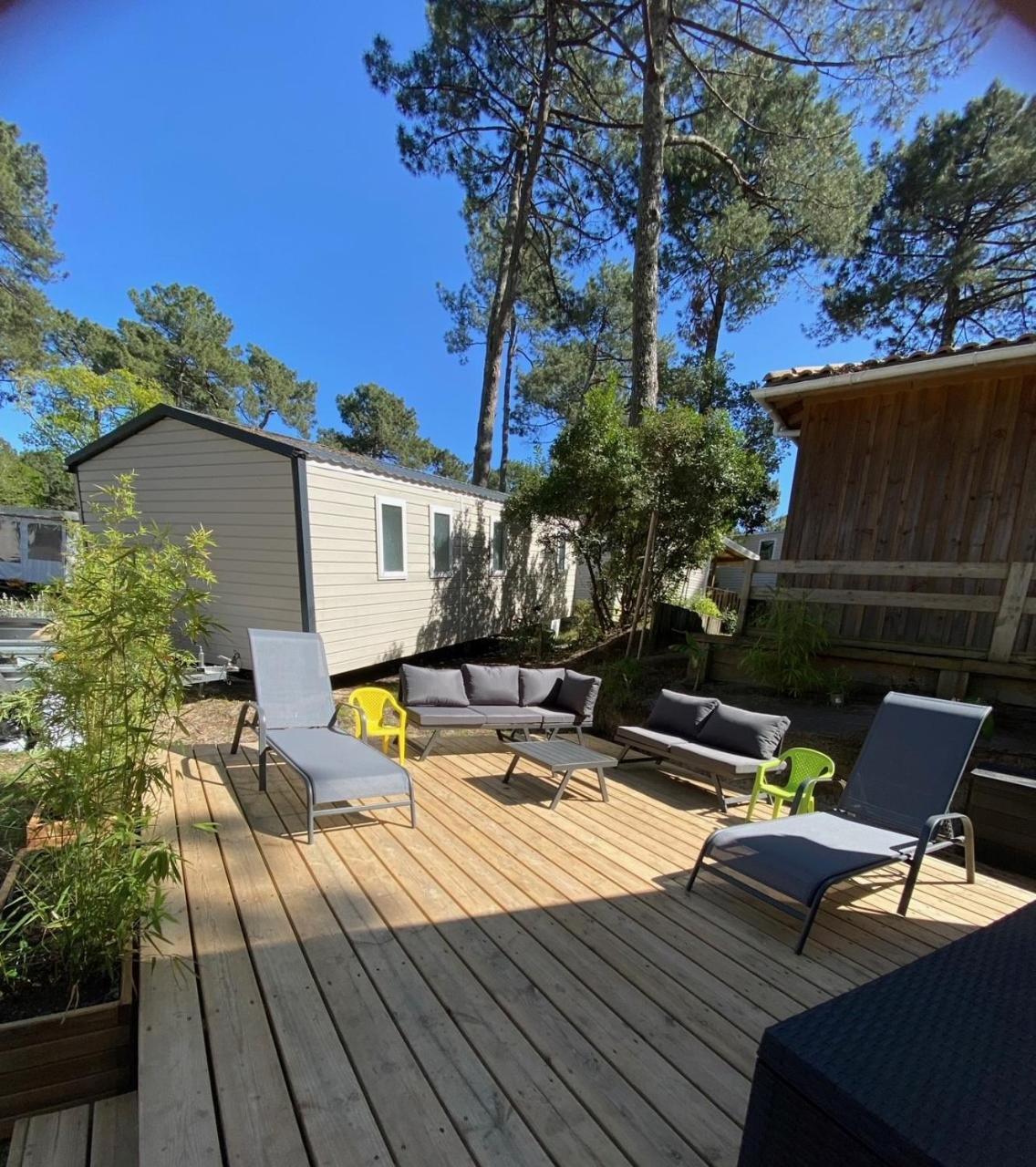 La Cabane Des Pins Lège-Cap-Ferret Exteriör bild